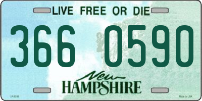 NH license plate 3660590