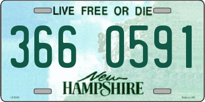 NH license plate 3660591