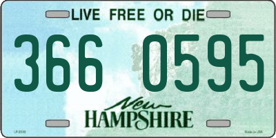NH license plate 3660595