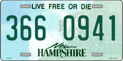 NH license plate 3660941