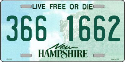NH license plate 3661662