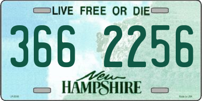 NH license plate 3662256