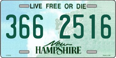 NH license plate 3662516