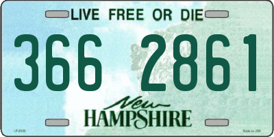 NH license plate 3662861