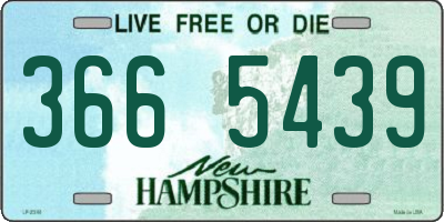 NH license plate 3665439
