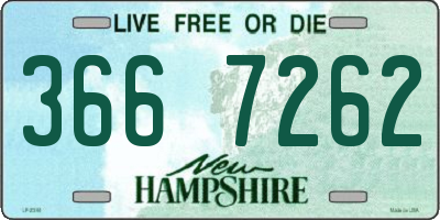 NH license plate 3667262