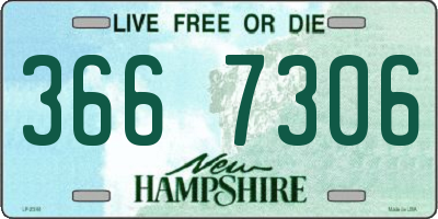 NH license plate 3667306