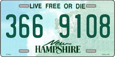 NH license plate 3669108