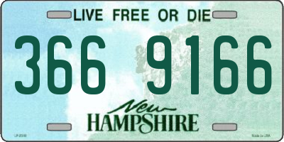 NH license plate 3669166