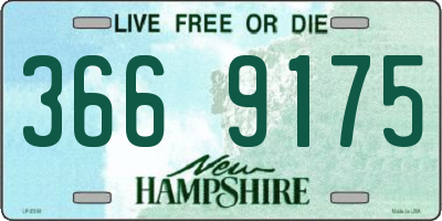 NH license plate 3669175