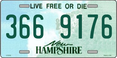 NH license plate 3669176