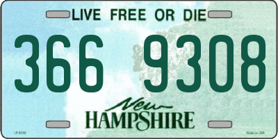 NH license plate 3669308
