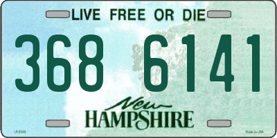 NH license plate 3686141
