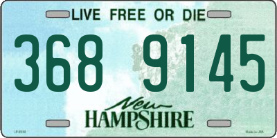 NH license plate 3689145