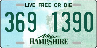 NH license plate 3691390