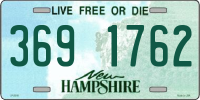 NH license plate 3691762