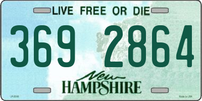 NH license plate 3692864