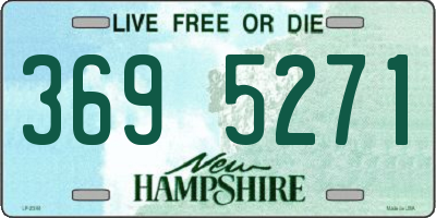 NH license plate 3695271