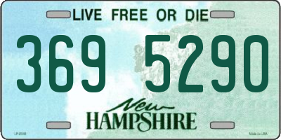 NH license plate 3695290