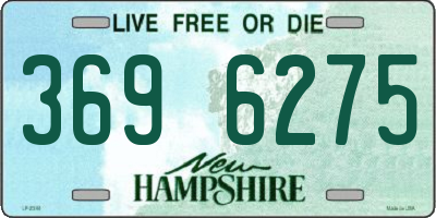 NH license plate 3696275