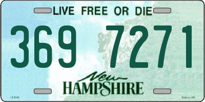 NH license plate 3697271