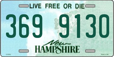 NH license plate 3699130