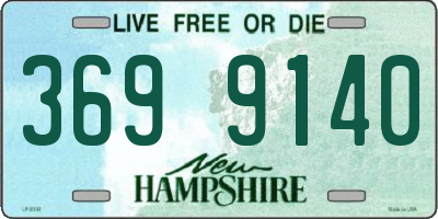 NH license plate 3699140