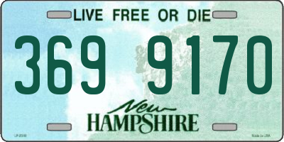 NH license plate 3699170