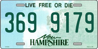 NH license plate 3699179