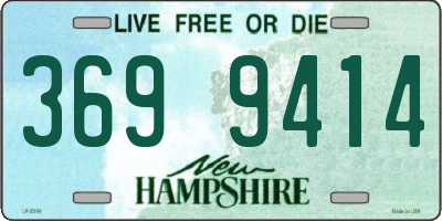 NH license plate 3699414