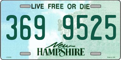 NH license plate 3699525
