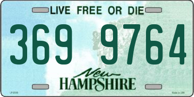 NH license plate 3699764