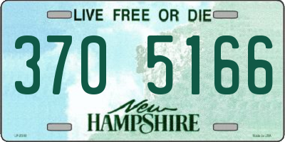 NH license plate 3705166
