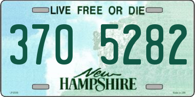 NH license plate 3705282