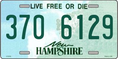 NH license plate 3706129