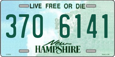 NH license plate 3706141