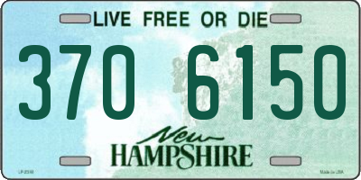 NH license plate 3706150