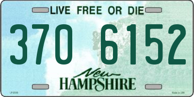 NH license plate 3706152