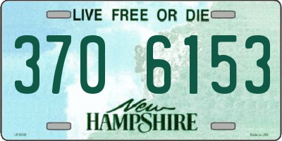 NH license plate 3706153