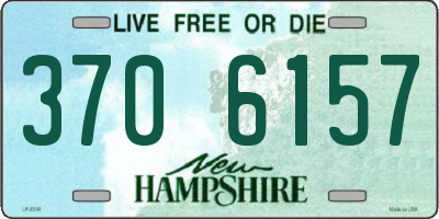 NH license plate 3706157