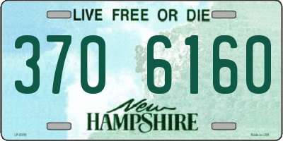 NH license plate 3706160