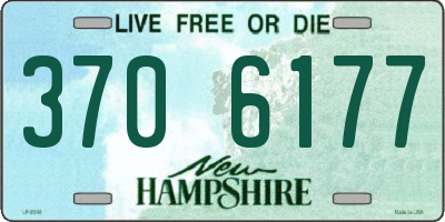 NH license plate 3706177