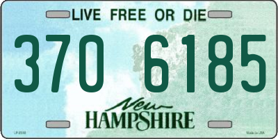 NH license plate 3706185