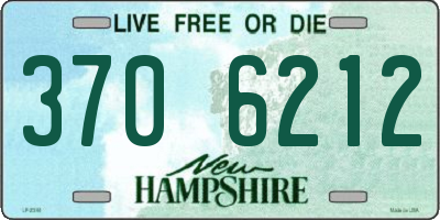 NH license plate 3706212