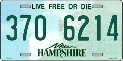 NH license plate 3706214