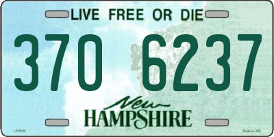 NH license plate 3706237