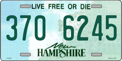 NH license plate 3706245