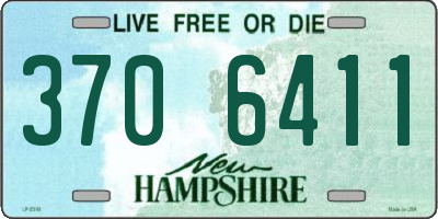 NH license plate 3706411
