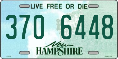 NH license plate 3706448
