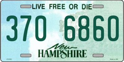 NH license plate 3706860